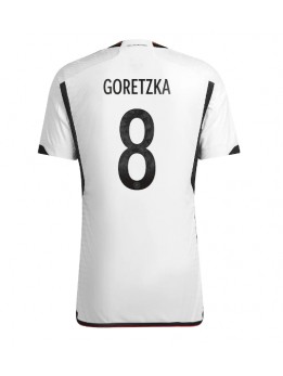 Deutschland Leon Goretzka #8 Heimtrikot WM 2022 Kurzarm